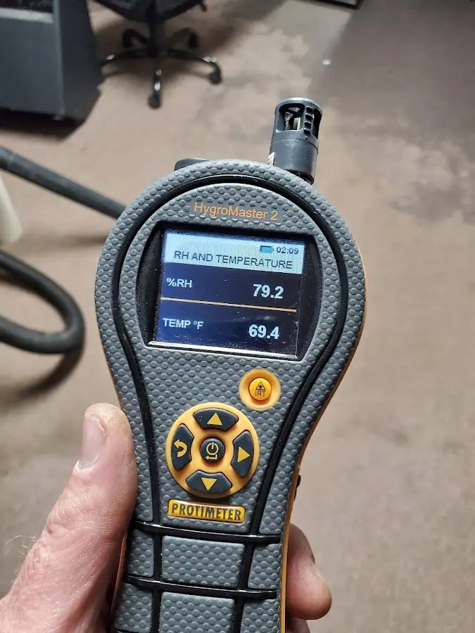 Moisture meter humidity assessment for Fire & Smoke Damage Restoration in Celina